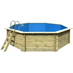 Karibu Pool Modell 3 A - kesseldruckimprägniert Modell A - Grundkörper inkl. gratis Pool-Pflegeset (Gesamtwert 69 €) & 10% Frühbucher-Rabatt