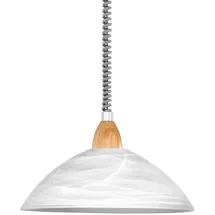 EGLO Lord 2 silber/nickel-matt/buche