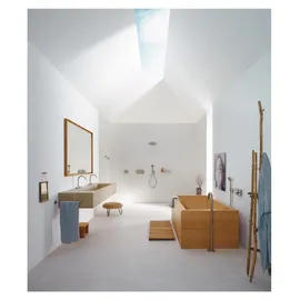 Hansgrohe Axor One 3-Loch Waschtischarmatur Brushed Nickel