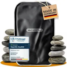 wasserfeld WASSERFELD® Moorkissen für Mikrowelle XXL - Therapeutisches Wärmekissen zur natürlichen Linderung von Schmerzen und Verspannungen in Nacken, Rücken oder Bauch