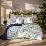 Estella Kuschelflanell Colour dots grün