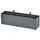 Westmann Blumenkasten Planum 50 x 12 cm Anthrazit