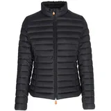 Save The Duck Slim Fit Steppjacke mit gefüttertem Stehkragen Modell Carly Black, L