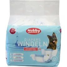 Nobby Hundewindel Hündinnen 12 Stück Weiß XL