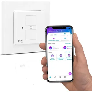 Nobily Wlan Rolladenschalter | blind One | Smarthome Zeitschaltuhr (Alexa Google Assistant kompatibel) Rolladenzeitschaltuhr