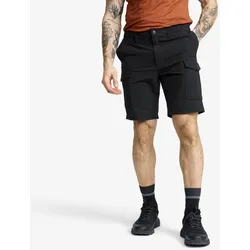 Adventure Cargo Stretch Shorts Herren Black, Größe:XS - Hosen > Shorts - Schwarz