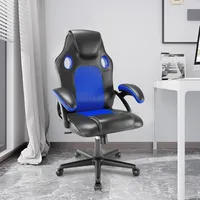 Hti-Living ECO Daytona Kunstleder Blau