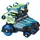 Hudora Rollschuh My First Quad in versch. Größen & Farben - hochwertige Rollschuhe für Kinder bis 20kg - Kinder Rollschuhe größenverstellbar - sichere Einsteiger-Rollerskates mit großen Rollen