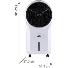 Be Cool SHE BC5AC2101F Luftkühler Weiß/Schwarz (45 Watt)