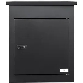 Extralink LockStar Paketbox Schwarz inkl. Zeitungsfach