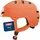 ABUS Fahrradhelm XOXO - Cityhelm im Skater-Look - Helm für Skateboard, Fahrrad, Scooter - mit optimiertem Kinnpolster - für Jugendliche und Erwachsene - Größe M, Mono orange