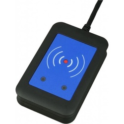 2N Externer Secured RFID Kartenleser 125 kHz 13.56 MHz (USB) (USB), Speicherkartenlesegerät, Schwarz