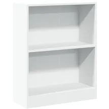 vidaXL Bücherregal 60 x 24 x 76 cm Weiß