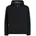 Regenjacke Fix Hood Schwarz 152