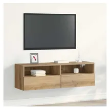 vidaXL Artisan-Eiche TV-Lowboard 100 x 30 x 30 cm Holzwerkstoff