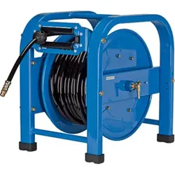 Riegler Schlauchaufroller, mobiler Einsatz, PU-Schlauch Durchmesser 12x8, G 3/8, 50 m