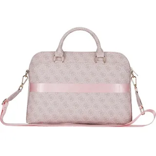 CG Mobile Guess Bag 4G Zipper Pocket Triangle Logo 15" pink (15"), Notebooktasche, Pink