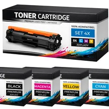 3dplady Kompatibel zu Kyocera TK-5220K CMYK