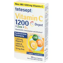 Merz Tetesept Vitamin C 1200+Zink+D3 Depot Tabletten