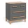 VitaliSpa Kommode Malia 80 x 88 x 53,4 cm Grau/Artisan