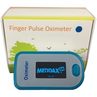 MEDDAX Ultimate OLED Pulsoximeter weiß/grün 1 Stück