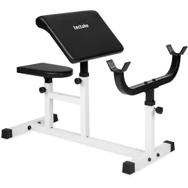 Tectake Curlbank Schwarz/Weiß