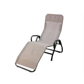MFG Pool 3 Bäderliege 139 x 72 x 118 cm anthrazit/taupe klappbar