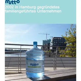 MUTTO Premium Quellwasser 19Liter , für Wasserspender oder Handpumpe frisch abgefüllt.