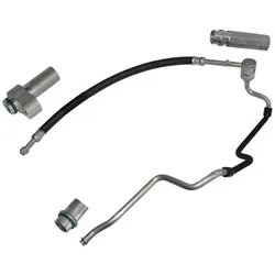VEMO Niederdruckleitung, Klimaanlage Original Qualität Klimaanlage,Hochdruck-/Niederdruckleitung,  für SKODA VW SEAT AUDI VAG 1J1820743E 1J1820743D V1