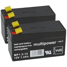 Multipower Akkus & Batterien 24V 1,2Ah