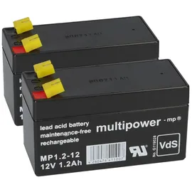 Multipower Akkus & Batterien 24V 1,2Ah
