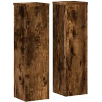 VidaXL Pflanzenständer 17 x 17 x 60 cm Räuchereiche