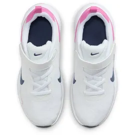 Nike Revolution 7 Sneaker mit Klettverschluss Kinder 103 white/midnight navy-playful pink 28.5