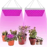 Cecaylie 2x45W LED Pflanzenlampe Vollspektrum, LED Grow Light Pflanzenlicht Led Grow Lamp, 225PCS LEDs Grow Lamp Pflanzenleuchte Wachstumslampe für Gemüse, Blume, Grow Tent, Greenhouse, Zimmerpflanzen