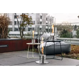 höfats SPIN 900 Tischfeuer silber