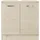 Saphir Waschbeckenunterschrank Quickset 301 60,2 x 62,4 x 33 cm Beige