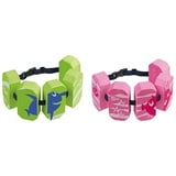 Beco 96071 4 - Schwimmgürtel Sealife, für 2-6 Jahre, 15-30 kg, pink & 96071 8 - Schwimmgürtel Sealife, für 2-6 Jahre, 15-30 kg, grün