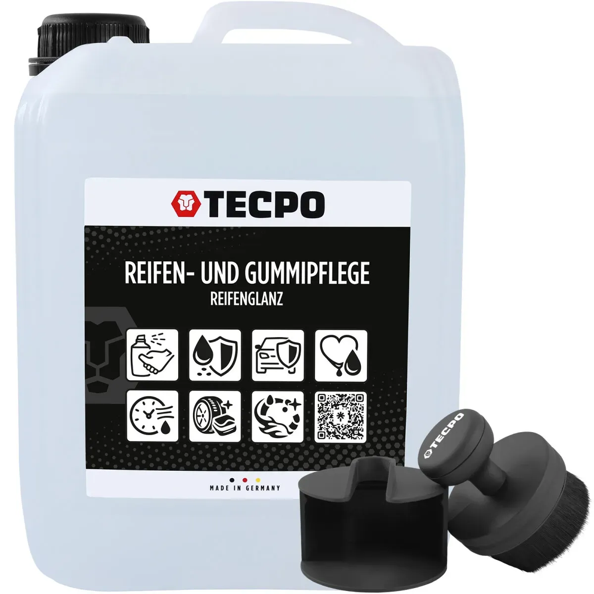 TECPO Reifenglanz und Gummipflege Reifen Pflege 5L + Premium...