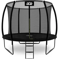Aga24 Aga SPORT EXCLUSIVE Trampolin, Kindertrampolin, Gartentrampolin mit Sicherheitsnetz