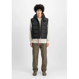 Alpha Industries Hooded Puffer Vest FD Schwarz 3XL