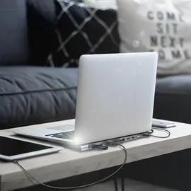 Logilink UA0373 Passend für Marke Universal USB-C® Power Delivery, integrierter Kartenleser
