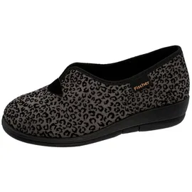 Fischer Dora Hausschuh Grau 39