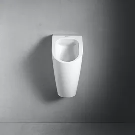 Duravit ME by Starck Urinal rimless Zulauf hinten ohne Fliege, HygieneGlaze,