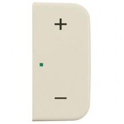 Wippe 2-fach rechts, mit Symbol " Volume"  Duro 2000 SI (weiss)