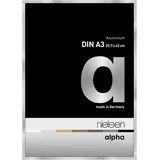 Nielsen Bilderrahmen Alpha Aluminium Silber 29,7 x 42 cm 1 St.