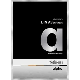Nielsen Bilderrahmen Alpha Aluminium Silber 29,7 x 42 cm 1 St.