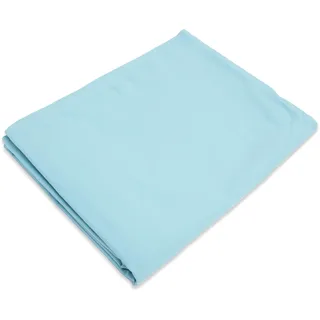 Green Bean Square XXL Riesensitzsackhülle 140x180 cm - Baumwollbezug - Indoor Sitzsackhülle - Bean Bag Bezug - Sitzsackbezug ohne Füllung - Lounge Chair Baumwolle Hülle - flauschig - Aquamarin