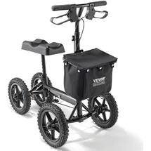 Vevor Knieroller Knie-Walker grau 30 cm