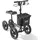Vevor Knieroller Knie-Walker grau 30 cm