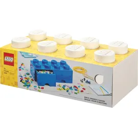 LEGO Aufbewahrungsbox LEGO Brick Drawer 50 x 18 cm 8-tlg. weiß
